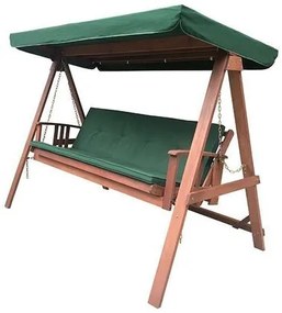 Bliumi Κούνια Τριθέσια με Κρεβάτι 236x130x180cm Μεράντι Bliumi 5203G BEST-21234246