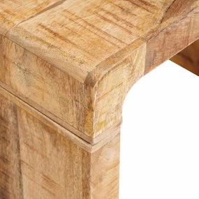 vidaXL End Table Καφέ 60 x 35 x 46 εκ. Στερεό ξύλο μάνγκο