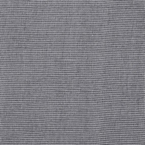 Κουρτίνες Voile με ροδέλες 2 τεμάχια Μαύρο 140x175 εκ. - Μαύρο