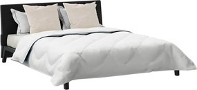 vidaXL Πάπλωμα με μαξιλάρι 3 pcs Λευκό Μικροΐνες