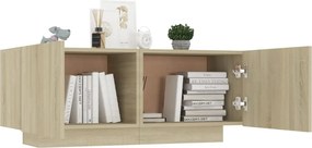 vidaXL Κομοδίνο Sonoma Δρυς 100 x 35 x 40 εκ. Επεξεργασμένο Ξύλο