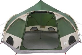 vidaXL Σκηνή Dome 4 Ατόμων 4 ατόμων Πράσινο