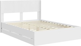 vidaXL Καλάθι με αποθήκη και κεφαλάρι Λευκό 150 x 200 cm