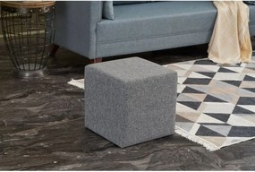 Tuffet Kare Puf - Grey Grey