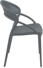 Καρέκλα Sunset Dark Grey