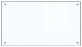 vidaXL Πλάτη Κουζίνας Διαφανής 70 x 40 εκ. από Ψημένο Γυαλί