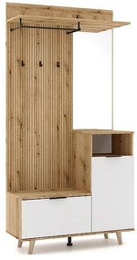 PRZEDPOKÓJ ZESTAW P-013 DĄB EVOKE / BIAŁY DIOMMI-80-3762