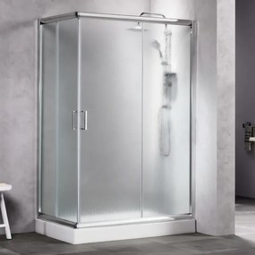 New Tema 72x90x180 Frosted Παραλληλόγραμμη Καμπίνα Ντους