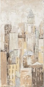 Πίνακας "Πόλη" Καμβάς 60x120cm