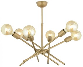 CEILING LIGHT METALLIC GOLD  60x70Y cm. 60x60x70 εκ.