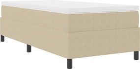 vidaXL Κρεβάτι πλατφόρμα Γκρι Πράσινο 100 x 200 cm