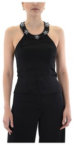 Μπλουζάκια με μακριά μανίκια Stefania Vaidani  ODESSE CREPE SILK TOP WOMEN