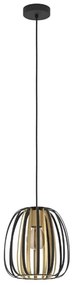 Φωτιστικό Οροφής Encinitos 99665 25,5x110cm 1xE27 Black-Gold Eglo