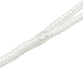 vidaXL Σχοινί Boat 2 mm 6 m Λευκό Πολυεστέρας