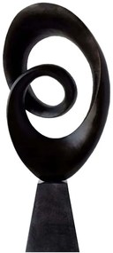 Διακοσμητικό Τοτέμ Oblig 028397 20x11x40cm Black Πολυρεσίνη