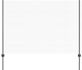 vidaXL Post Φράχτη  22 τεμάχια U-Channel Γκρι 150 εκ. Χάλυβας