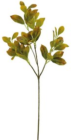 Τεχνητό Κλαδί Δάφνη 00-00-1867-1 81/29cm Green-Yellow Marhome Synthetic