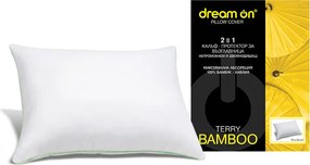 Προστατευτικό μαξιλαριού Dream On, μαξιλαριού Terry Bamboo, 50x70