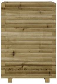 vidaXL Ζαρντινιέρα Κήπου 50x50x72 εκ. από Εμποτισμένο Ξύλο Πεύκου