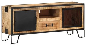 vidaXL Έπιπλο Τηλεόρασης 110 x 31 x 46 εκ. από Ακατέργαστο Ξύλο Μάνγκο