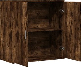 vidaXL Βοηθητικό Ντουλάπι Καπνιστή Δρυς 79x38x80εκ. Επεξεργασμένο Ξύλο