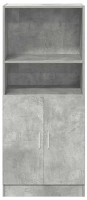 Ντουλάπι κουζίνας σκυρόδεμα γκρι 57x41,5x131,5 cm - Γκρι