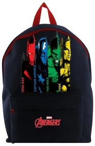 Bagtrotter τσάντα πλάτης &quot;Avengers Blue&quot;  με 2 θήκες Υ40x13x29εκ.  τμχ.