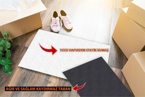 Stewehome διακοσμητικό χαλάκι εισόδου με αντιολισθητική βάση 45x70x10 cm