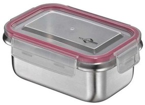 Φαγητοδοχείο 1001652800 500ml-10,5x15,5x6cm Από Ανοξείδωτο Ατσάλι Silver Kuchenprofi Stainless Steel