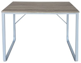 Γραφείο CONSTANTIA Light Oak 120x60x75cm - Μέταλλο - 14330002