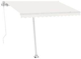 vidaXL Τέντα Αυτόματη Ανεξάρτητη Κρεμ 350 x 250 εκ.