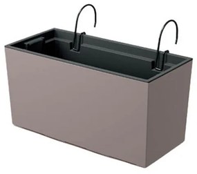 Ζαρντινιέρα Κρεμαστή (39.5x18.5x19.5) Marhome Urbi 3 Σε 1 Μόκκα 09-DUC400W-S433