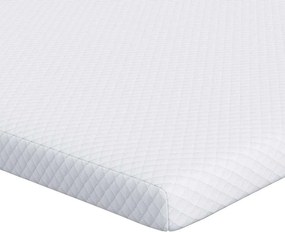 vidaXL Στρώμα μνήμης 70 x 200 cm Thick Μαλακό Ύφασμα-100% πολυέστερ