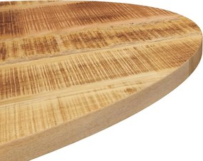 vidaXL Επιφάνεια Τραπεζιού Οβάλ 100x40x2,5 εκ. Μασίφ Ξύλο Μάνγκο