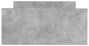 vidaXL Πλαίσιο Κρεβατιού Γκρι Σκυροδέματος 100x200 εκ. Επεξεργ. Ξύλο