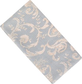 Double Pique Set Tuval - Blue Blue
White