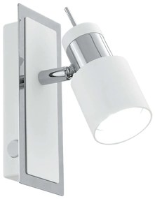 Φωτιστικό Τοίχου - Απλίκα Led 92084 White Davida Eglo Metal