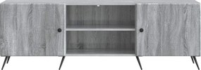 vidaXL Ντουλάπι TV 150 x 31 x 50 cm Γκρι Sonoma Επεξεργασμένο Ξύλο