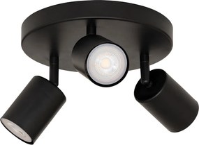 Σποτ Τρίφωτο A-S Vico Black 205980A