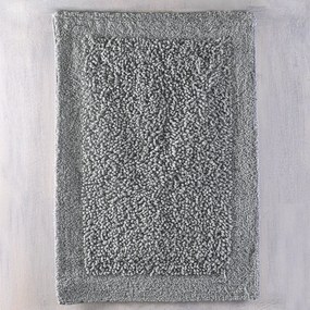 Ταπέτο Μπάνιου Rimmon Grey Ρυθμός 60Χ90 100% Cotton