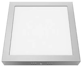 Φωτιστικό Οροφής Πάνελ IP20 LED 23W SMD 4000K Aca-VEKO2340SNM-Νίκελ Ματ VEKO2340SNM