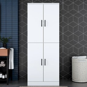 Ντουλάπι Πλυντηρίου Λευκό FECI 70x72.5x181.8