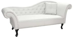 ΑΝΑΚΛΙΝΔΡΟ T.CHESTERFIELD NIOVI HM3008.02 PU ΛΕΥΚΟ ΔΕΞΙ ΜΠΡΑΤΣΟ 190x61x84Yεκ.