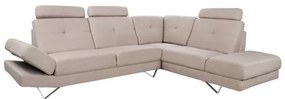ΚΑΝΑΠΕΣ ΔΕΞΙΑ ΓΩΝΙΑ FB93018.01R ΜΠΕΖ ΧΡΩΜΑ 280x210x100 εκ. 0516389