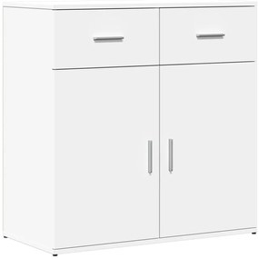 vidaXL Ραφιέρα Λευκή 79 x 38 x 80 εκ. από Επεξεργασμένο Ξύλο