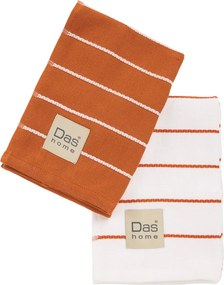 Ποτηρόπανα (Σετ 2τμχ) Das Home Kitchen 0886