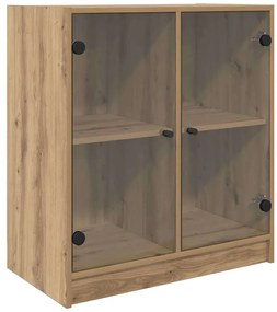 vidaXL Βοηθητικό ντουλάπι Artisan Oak 68 x 37 x 75,5 εκ