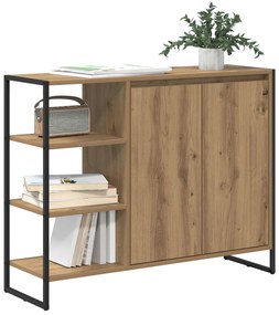 vidaXL Βοηθητικό ντουλάπι Καρυδιά Χειροποίητης Εργασίας