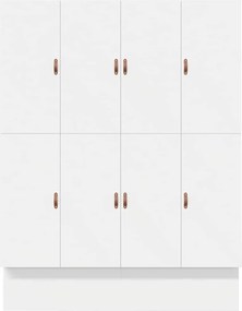 vidaXL Κρεβάτι με αποθηκευτικό χώρο Λευκό 180 cm Επεξεργασμένο Ξύλο