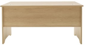 Γραφείο εργασίας επαγγελματικό Amazon pakoworld χρώμα sonoma 150x75x75εκ